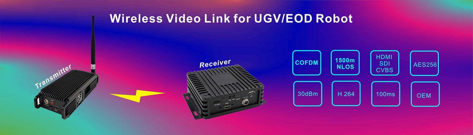 calidad Transmisor inalámbrico de vídeo Fábrica