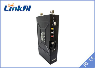 transmisor video COFDM QPSK HDMI de la policía Cuerpo-gastada del 1-3km y encripción baja del retraso AES256 de CVBS H.264